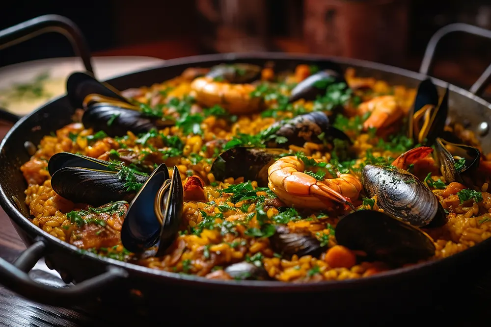 Paella Gourmet menú arroces